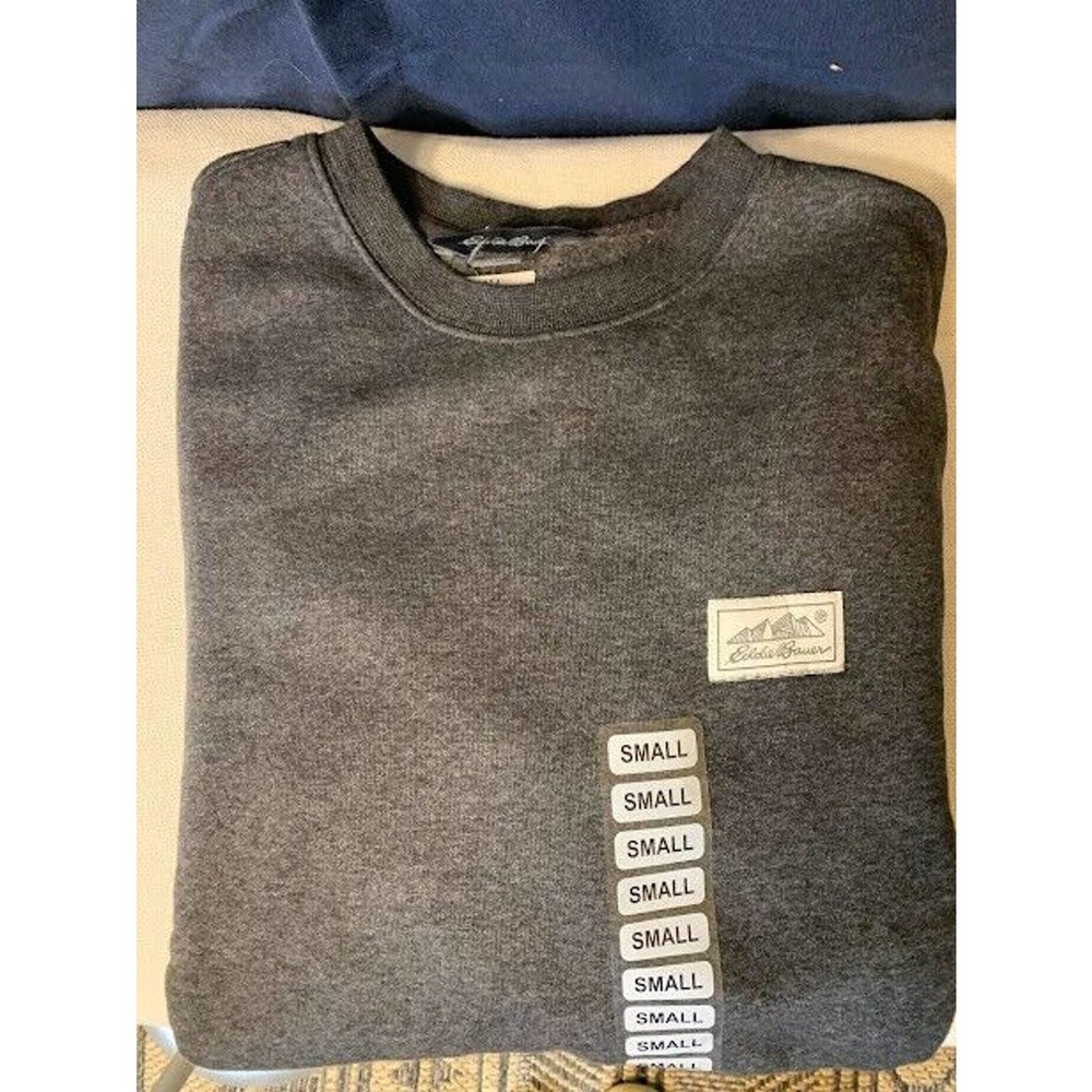Eddie Bauer Men's Outdoor Heavyweight Crewneck Sweatshirt Small